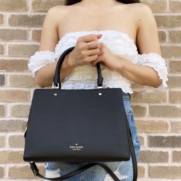 Kate Spade Triple Compartment Satchel/Crossbody - Picture 6 of 8